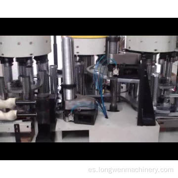 Lata de aerosol que hace la máquina combinada del equipo que cierra la costura del rebordeado
